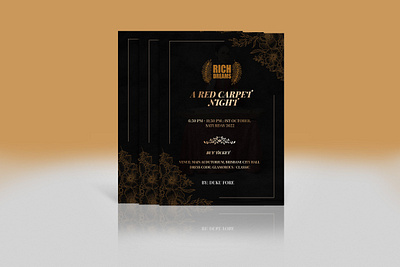 Party Invitation Flyer Design buiness flyer design flyer flyer design graphic design invitation invitation design