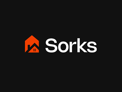 Sorks - Real estate, Logo design, Brand identity brand identity branding bulding logo company identity construction logo graphic design identity identity design logo logo design logo designer logotype mark minimalist logo property logo real estate real estate logo startup branding symbol