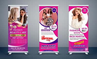 Beauty and Spa Rollup Banner banners beauty beauty banners beauty roll up banner fashion banner fashion retractable fashion spa banner retractable banner roll up banner spa banner spa banners spa logo spa retractable banner