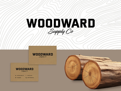 Logo Design for Woodward Supply Co. brand branding design digital digital art e commerce ecommerce graphic design identity branding interior design logo logo design minimal modern online shop repair wordmark wordmark logo