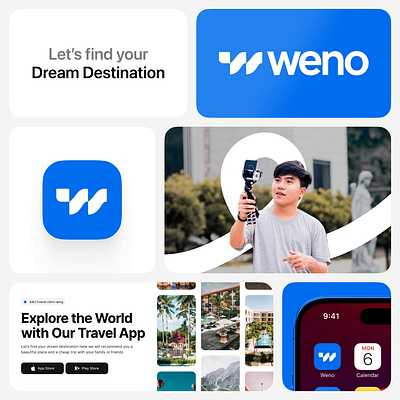 Weno - Travel App Design animation branding design illustration ios app design logo mobile app design motion graphics ui uidesign uiux design userinterface web design website design