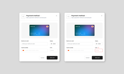 Add Payment method UI component component figma figmaui mobile typography ui uidesign user experience user interface ux web