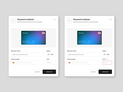 Add Payment method UI component component figma figmaui mobile typography ui uidesign user experience user interface ux web