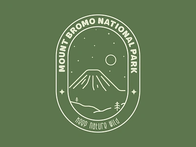 Mount Bromo National Park Design Concept apparel design artwork design graphic design illustration outdoor design vector