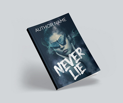 Never Lie - Book Cover Design book cover book cover design branding cover art cover design design illustration kdp design logo ui