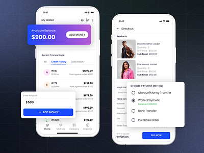 eCommerce Mobile Wallet App app app design app ui design ecommerce mobile ecommerce mobile app ecommerce mobile wallet mobile app mobile wallet online payments ui ux wallet app wallet app design wallet app ui wallet mobile app wallet mobile app ui wallet system webkul webkul design