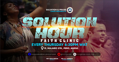 church flyer branding graphic design logo ui