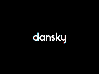 Dansky Logo Animation after effects animated logo animation branding design gif graphic design intro logo logo animation loop lottie motion gif motion graphics svg