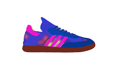 ADIDAS SAMBA adidas adidasamba animation branding gradient shoes