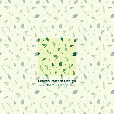 Leaves Pattern Design beauty pattern botanic floral texture graphic design illustration leaf leaf ornament leaf pattern leaves leaves pattern natural pattern pattern background pattern bavkground seamless vector vector pattern