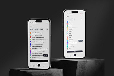 Add Pillars UI! mobile app product design