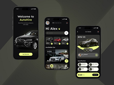 Car Rental Mobile App app ui design banking car rental communication driving e commerce finance and economy journey lifestyles luxury mobile app mobility as a service online shopping passenger traffic app transportation ui ux