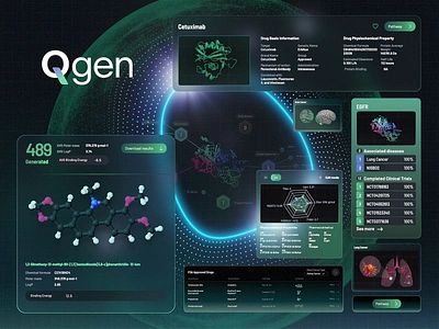 User Interface Design - Health Lab animation cancer treatment dashboard dashboard admin data visualization designer drug treatment tool healthcare dashboard interactions medical app medical dashboard medical design responsive ui user interface ux web app