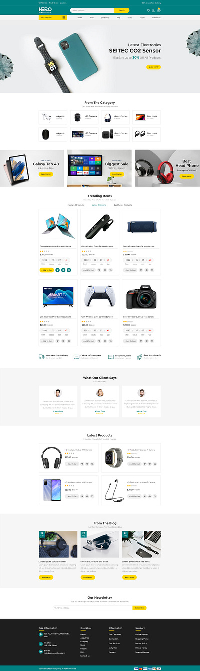 Electronics banner branding electron electronics graphic design laptop logo mobile theme ui ux website