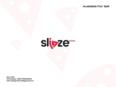 Pizza Slice logo For Restaurant branding fast food food graphic design logo logo idea logo idea pizza logo make pizza pizza delivary pizza hut pizza lover pizza make pizza slice pizzaria resturant