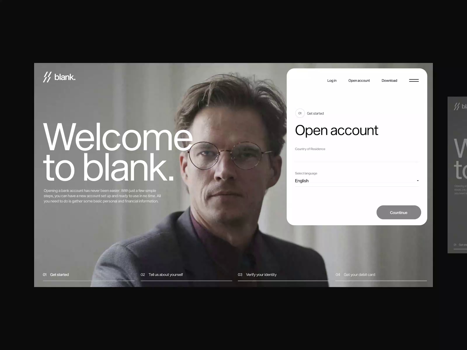Animation B2C Banking app Blank. by Dubrovsky UX/UI Design Agency on ...