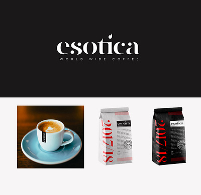 ESOTICA branding graphic design logo