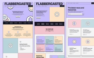 Flabbergasted UI Kit — Astro JS & Tailwind CSs astro design modern neobrutalist tailwindcs