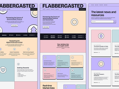 Flabbergasted UI Kit — Astro JS & Tailwind CSs astro design modern neobrutalist tailwindcs