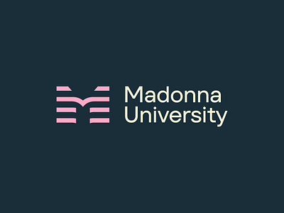 Madonna University abstract bold logo book logo brand identity branding clever college logo communtiy logo corporate identity education logo learning logo letter logo logo m logo modern logo monogram school logo student logo trust logo university logo