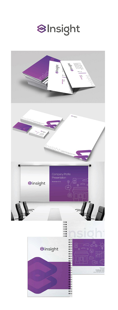 INSIGHT branding graphic design logo