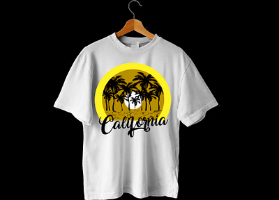 California tshirt adventure branding california custom customtshirt design facebook graphic design hiking illustration marketing motivationaltshirt t shirt typography