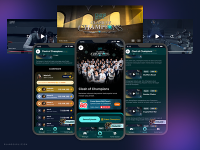 Clash of Champions 2024 Apps by Ruangguru 2024 apps clashofchampions design mobile mobileapp mobileapps mobileweb productdesign ruangguru ui uiux ux web