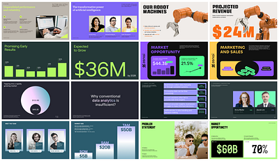 Pitch decks branding funding identity branding investor logo design pitch deck presentation presentation design saas startup branding startup