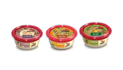 HUMMUS ACHLA label design