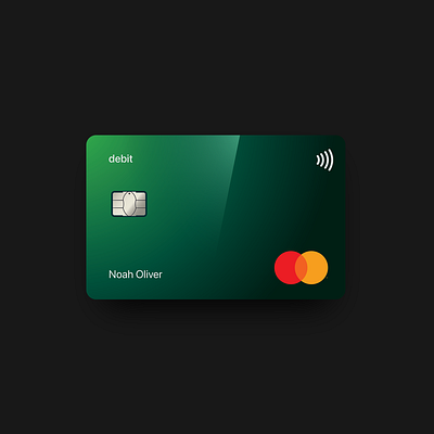 Card 8.0 (Debit Mastercard) bank debit card green mastercard