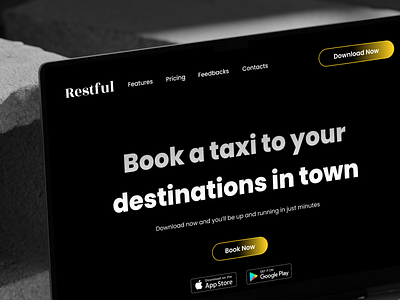 Taxi Booking Website Design daily design design figma design graphic design taxi booking app ui ui design ui trends uiux uiux design user interfac ux design