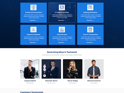 Finweb – IT Solution & Marketing Agency HTML5 Template