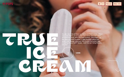 TrueIceCream animation branding motion graphics