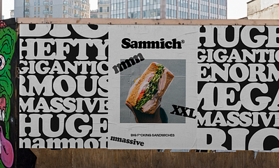 Sammich® Visual Identity branding graphic design logo