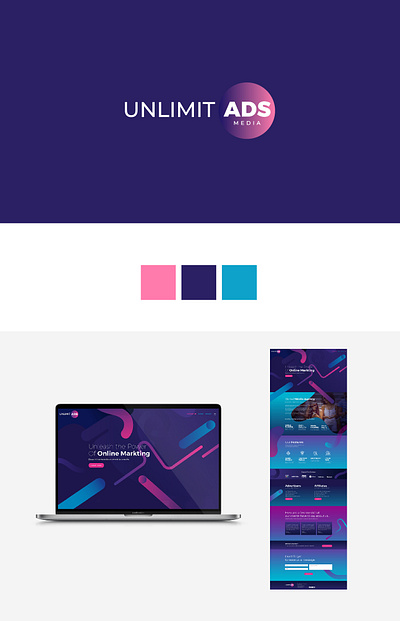 UNLIMITADS branding graphic design logo ui