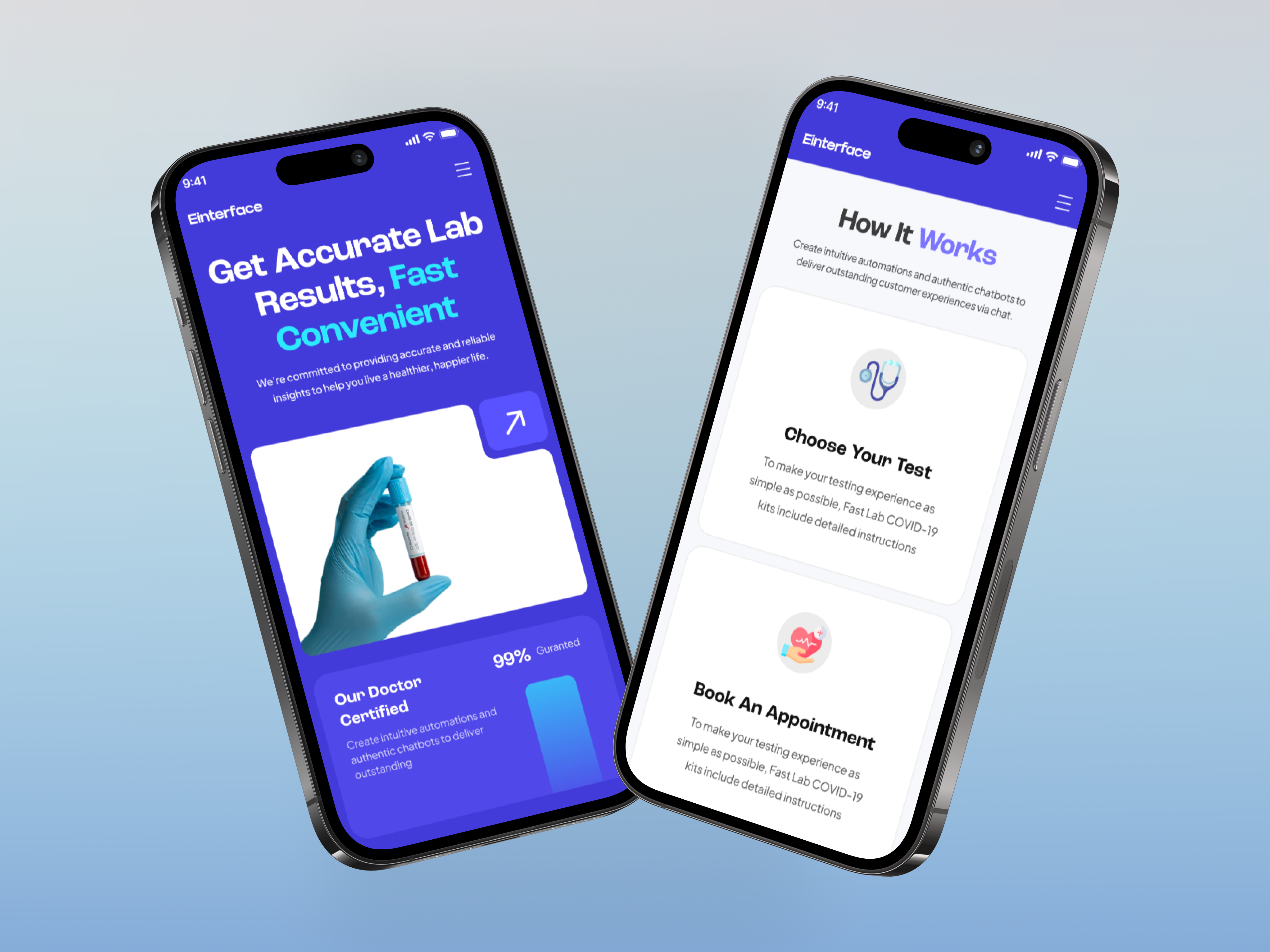 Example of Clean High Converting Mobile App Design