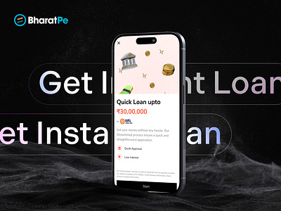 Loan Application Process add android app cards case study design details document failed fill loan login mobile money notification successful ui uiux ux web