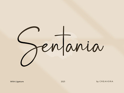 Sentania - Handwriting Font calligraphy font elegant elegant chic font elegant font font hand written font handwriting logo font lovely font minimalist font minimalist script modern calligraphy modern font script script font signature stylish font wedding font wedding logo font wedding script