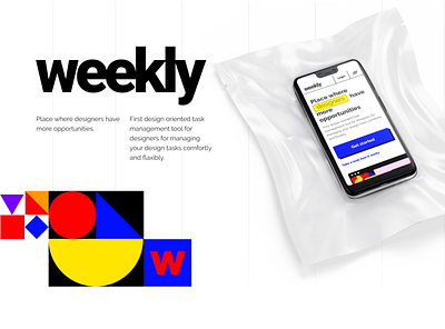 Weekly Design Task management tool design system ui uikit user experience