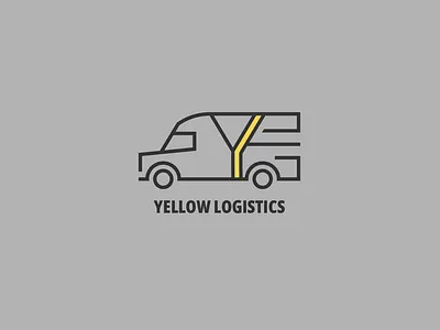 Logo for logistics abstract branding car emblem graphic design logistic logistics logo logo design logotype minimal monogram transportation
