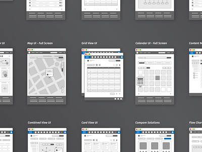 Microframe Design Elements design frames micro microframes user flows ux