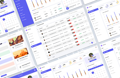 HRM Dashboard - Web Design dashboard design graphic design hrm ui ux web