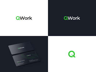 QWork logo branding creative design logo modern