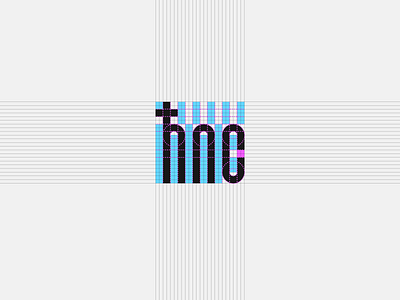 HNC (NGO) - Logo concept structure branding christian grid logo structure