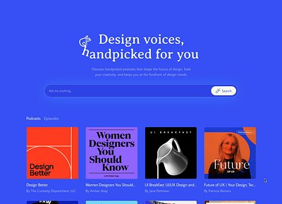 Design Sphere — Design voices, handpicked for you. branding design podcasts design sphere podcast web design website design