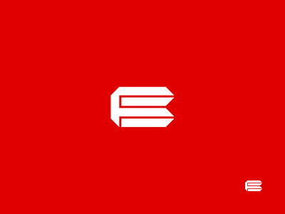 BF Logo mark - Concept branding geometric logo logo mark red