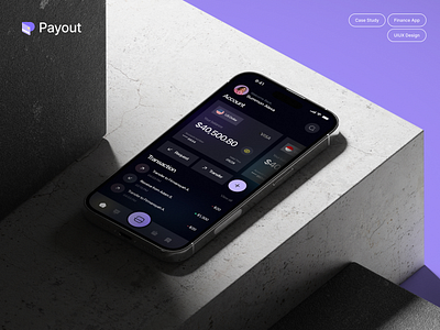 Payout - A Wallet App Branding Design app design app ui banking branding codiant design digital wallet ebanking emoney ewallet finance fintech mobile app mobile bank money money management money transfer online banking payment transaction