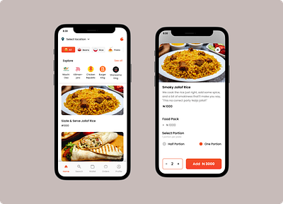 🍽️ Foodie - Customer App Design 🚀 food delivery food ordering restaurant app ui ux ux research