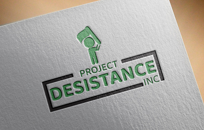 Project Desistance Logo bashir ahmed design bashir ahmed logo design bashir logo best logo design brand identity branding graphic design logo design milon logo minimal logo modern logo design new logo design new project logo online income project desistance sleek logo top logo