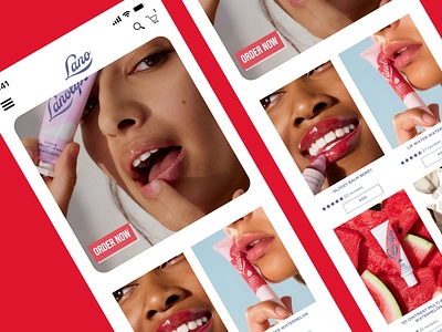 Lano Lips Mobile App UI/UX Design app design app ui ux app uiux mobile app ui uiux uiux app